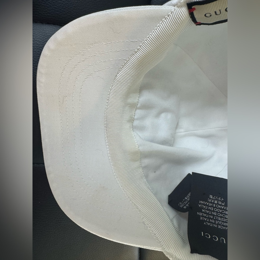 Gucci Campaign Hat Cap - White - Picture 7 of 8